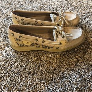 Cheetah print Sperry